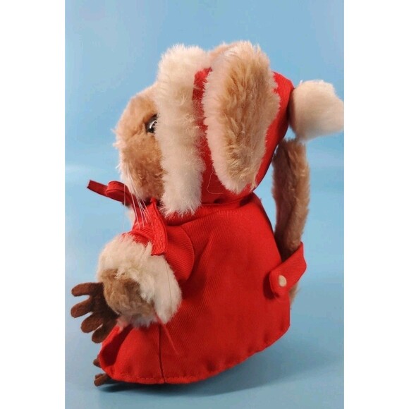 Merry Mouse Christmas Mouse Dakin  Plush Stuffed Animal Priscilla Hillman 1981 - Picture 6 of 11